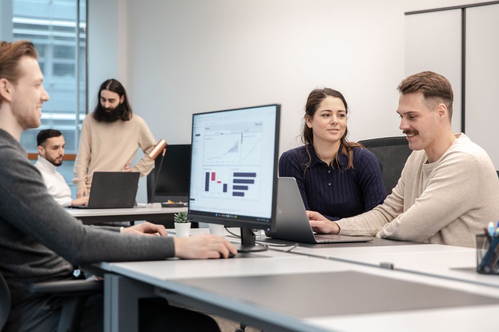 Haavest BI-reporting team developing data analysis software